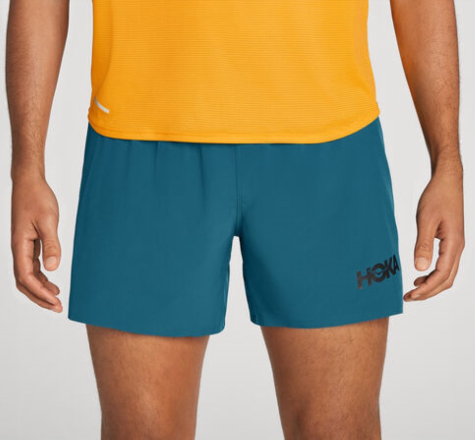 Hoka Glide 5'' Rövid Kék Korall