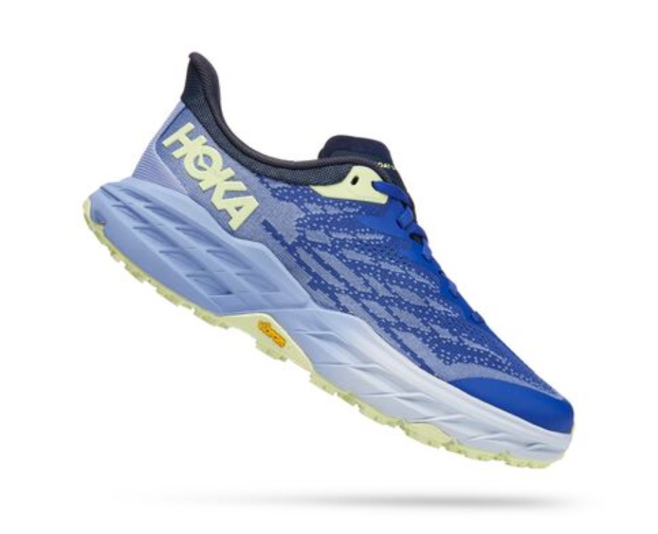 Hoka Speedgoat 5 Lila Benyomás Kékítés