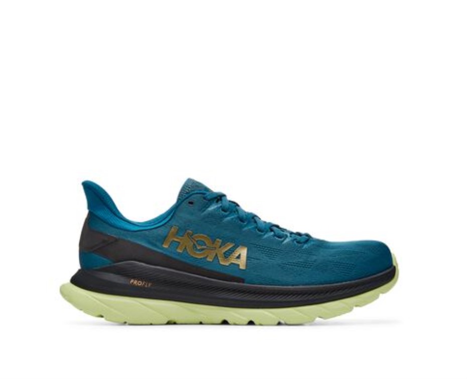 Hoka Mach 4 Kék Korall Fekete