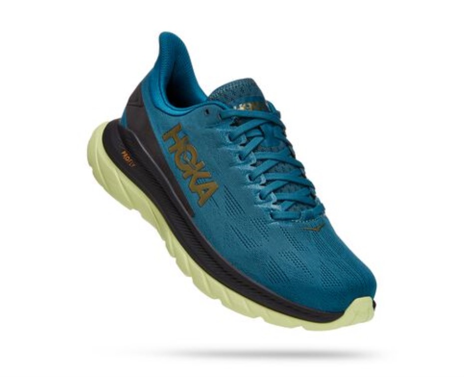 Hoka Mach 4 Kék Korall Fekete