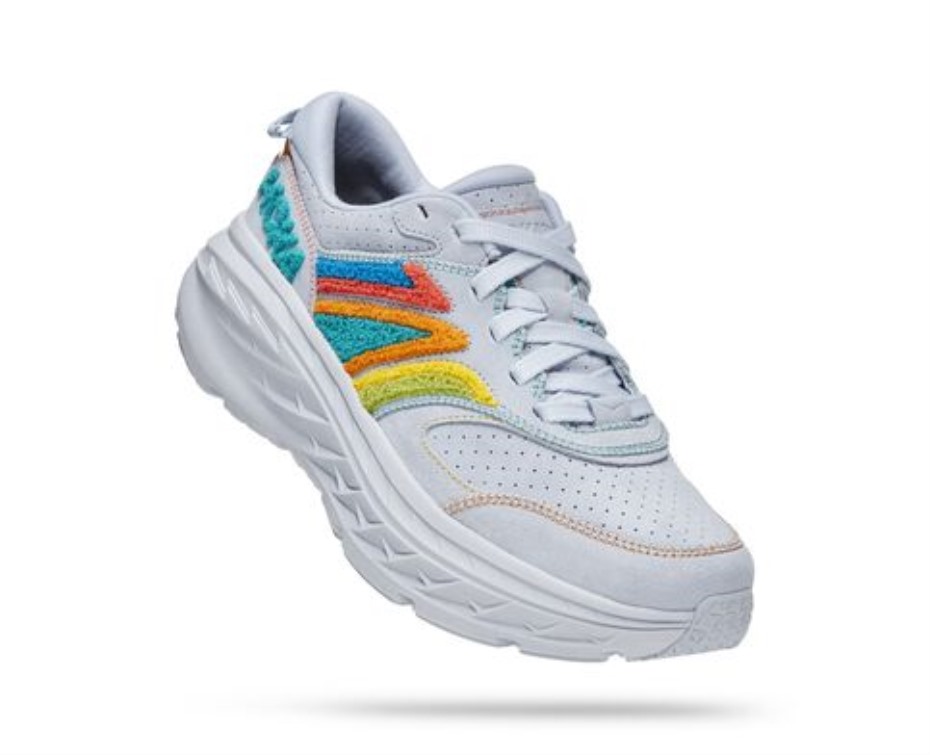 Hoka Bondi L Hímzés Sarkvidéki Jég Atlantis