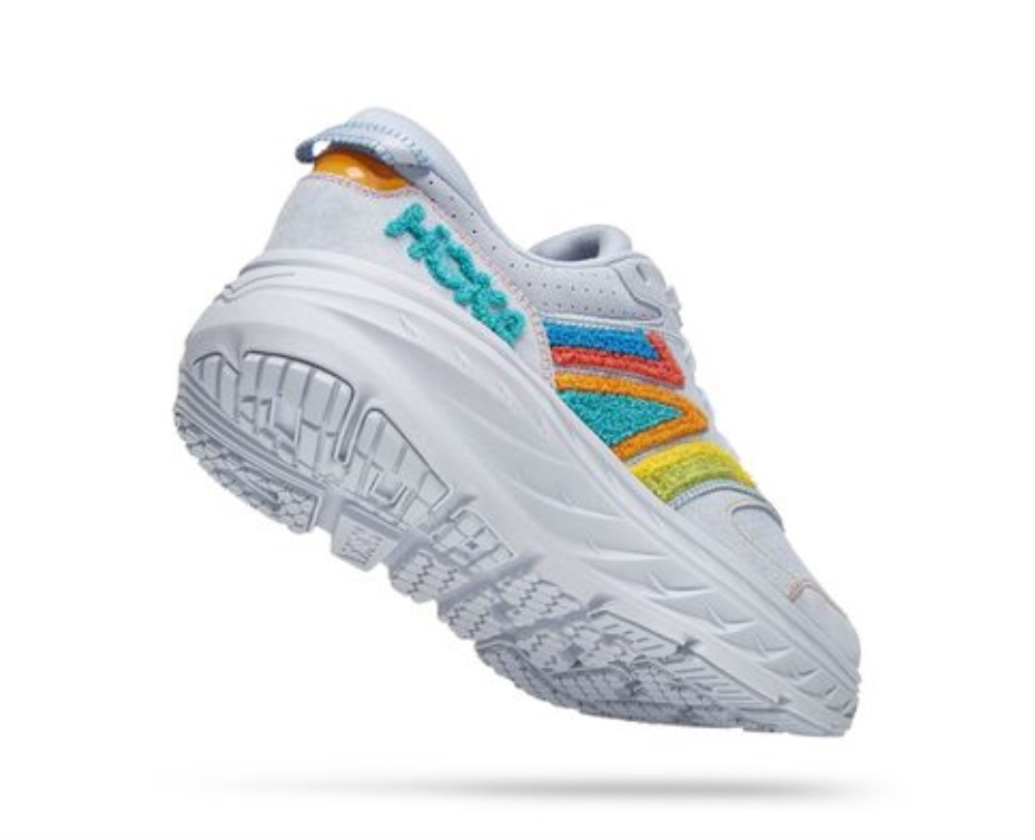 Hoka Bondi L Hímzés Sarkvidéki Jég Atlantis