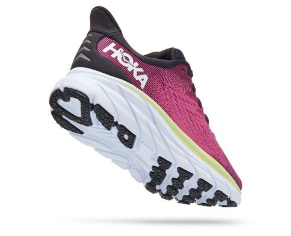 Clifton 8 Hoka Blue Grafit Ibis Rose