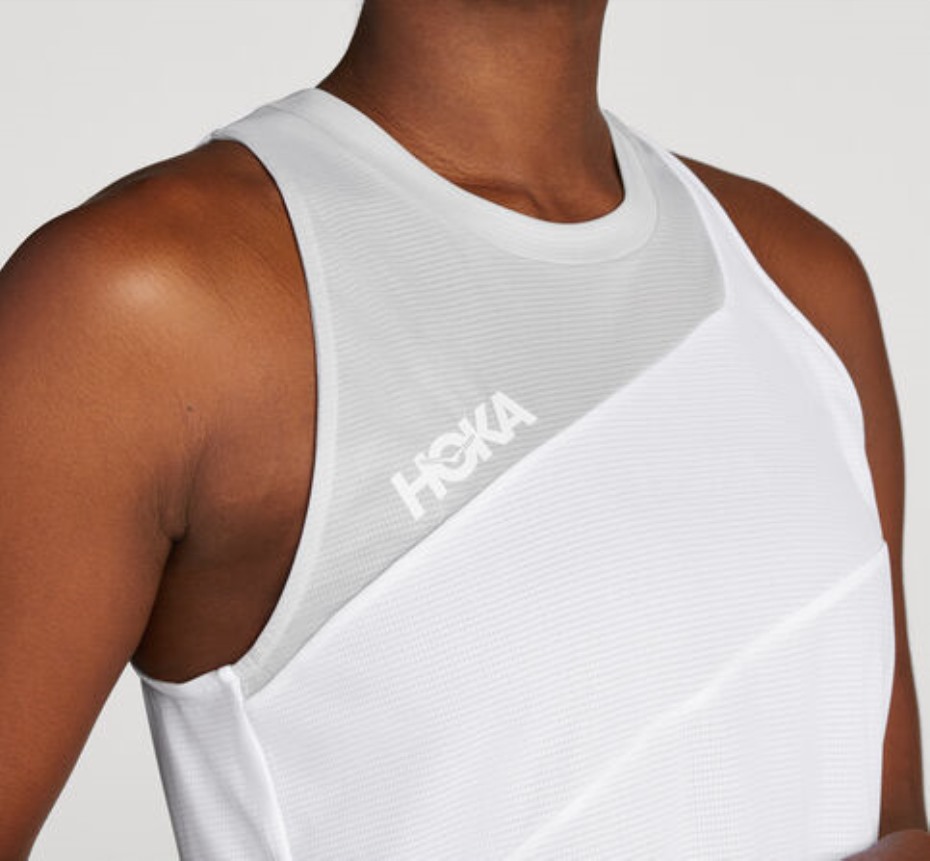 Hoka Glide Tank Fehér