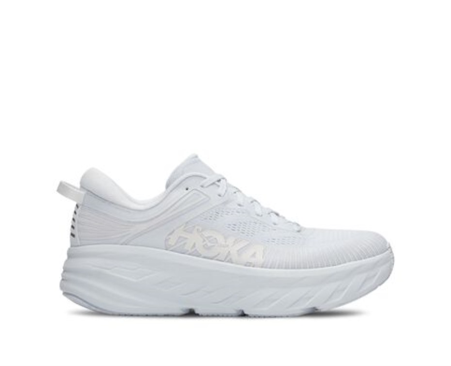 Hoka Bondi 7 White