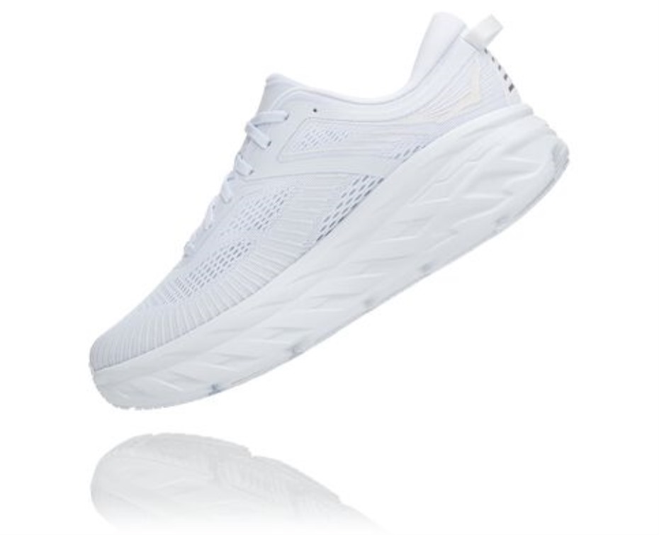 Hoka Bondi 7 White