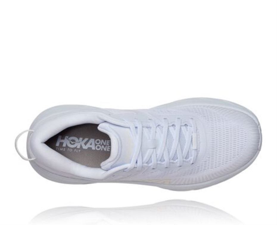 Hoka Bondi 7 White