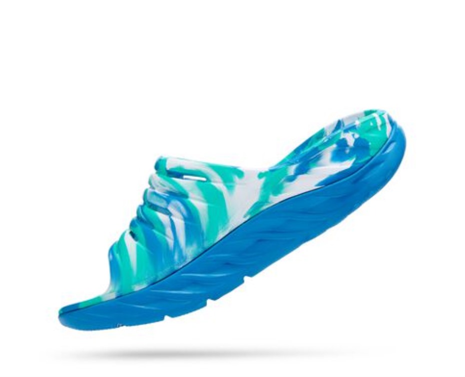 Ora Recovery Slide örvény Hoka Atlantis Kék Korall