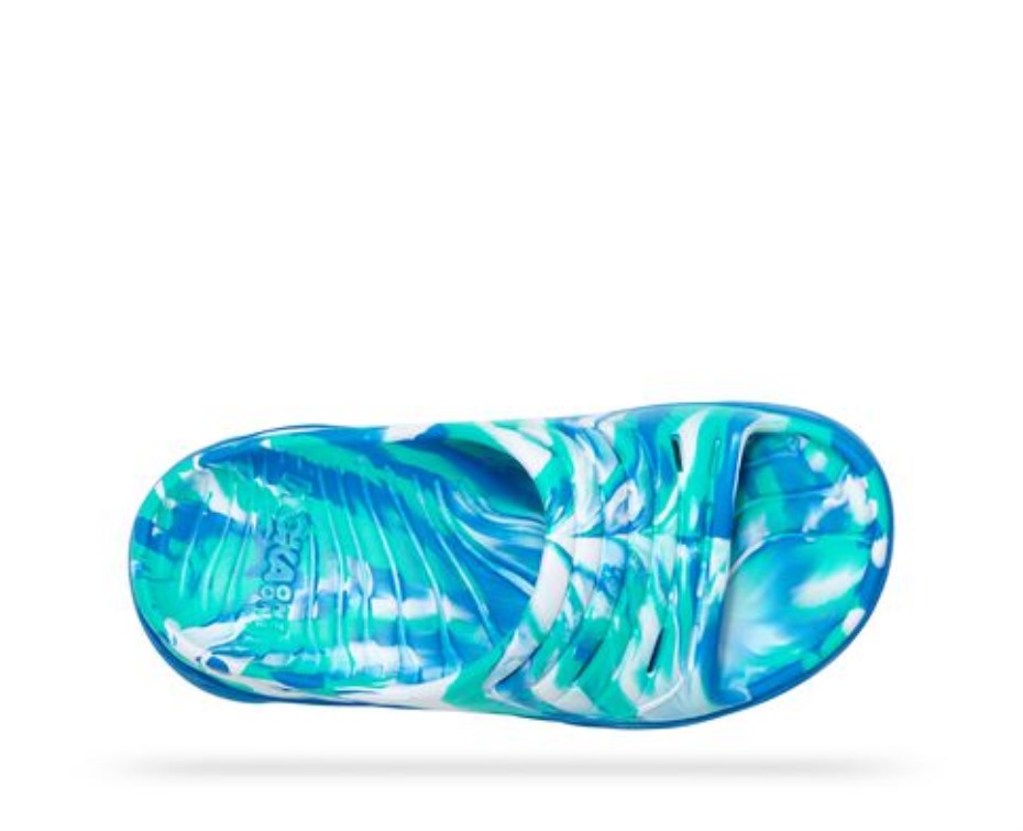 Ora Recovery Slide örvény Hoka Atlantis Kék Korall