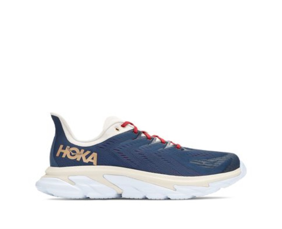 Hoka Clifton él Vintage Indigó Tofu