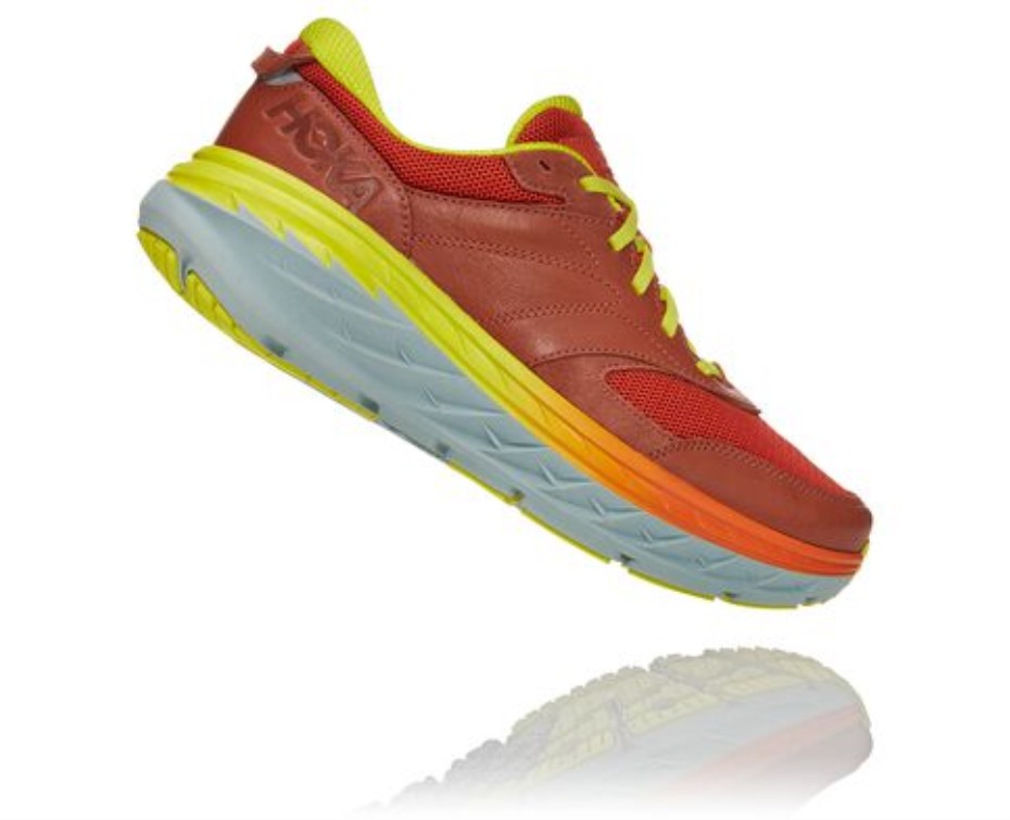 Hoka Bondi L Gesztenyebarna Chili