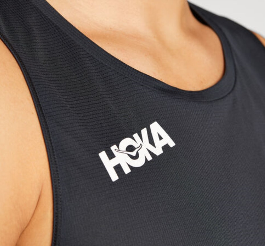 Hoka Glide Szingulett Fekete
