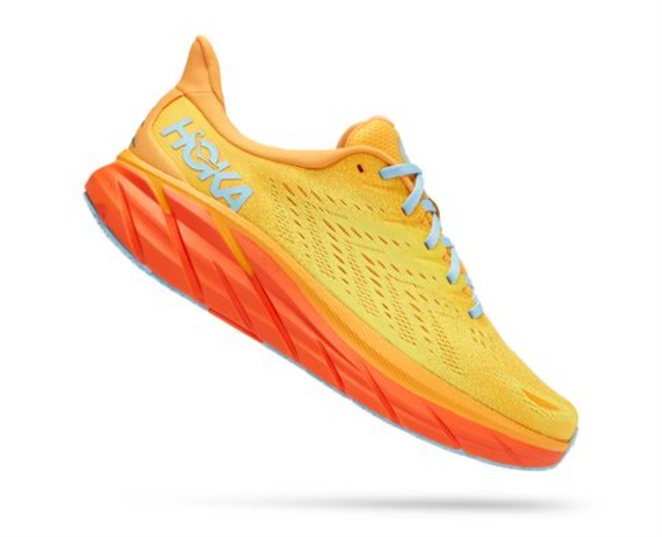 Hoka Clifton 8 Ragyogó Sárga Kukorica