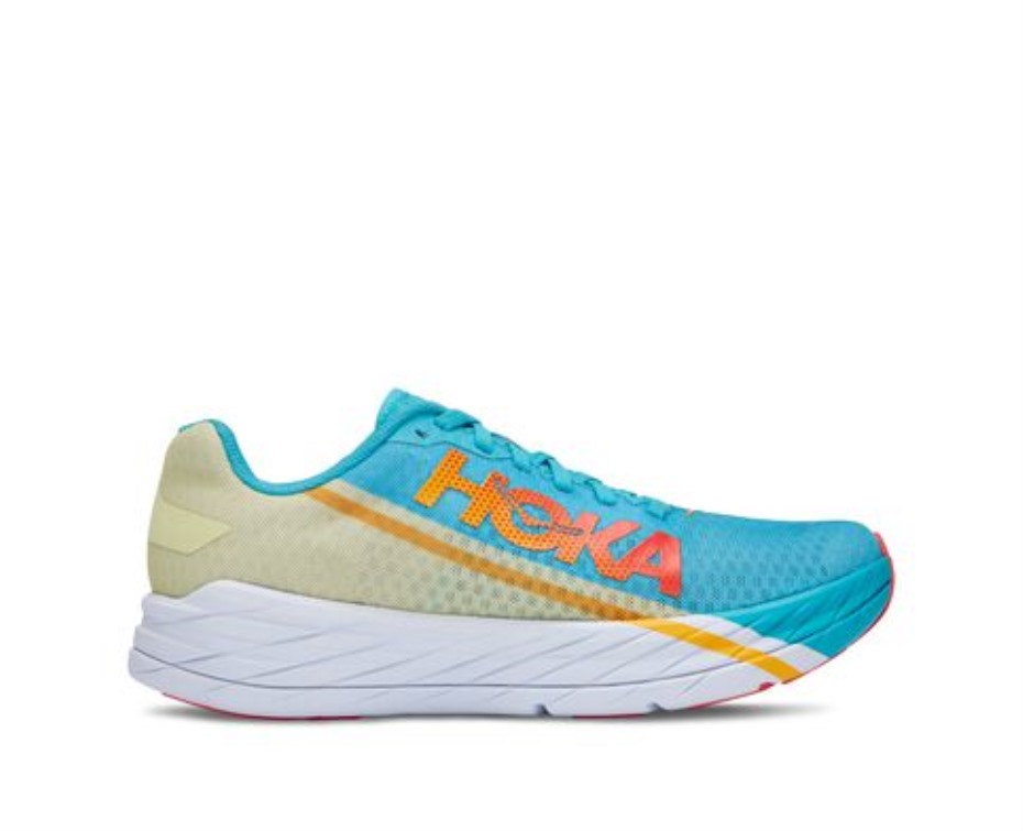 Rakéta X Hoka Scuba Blue Luminary Green