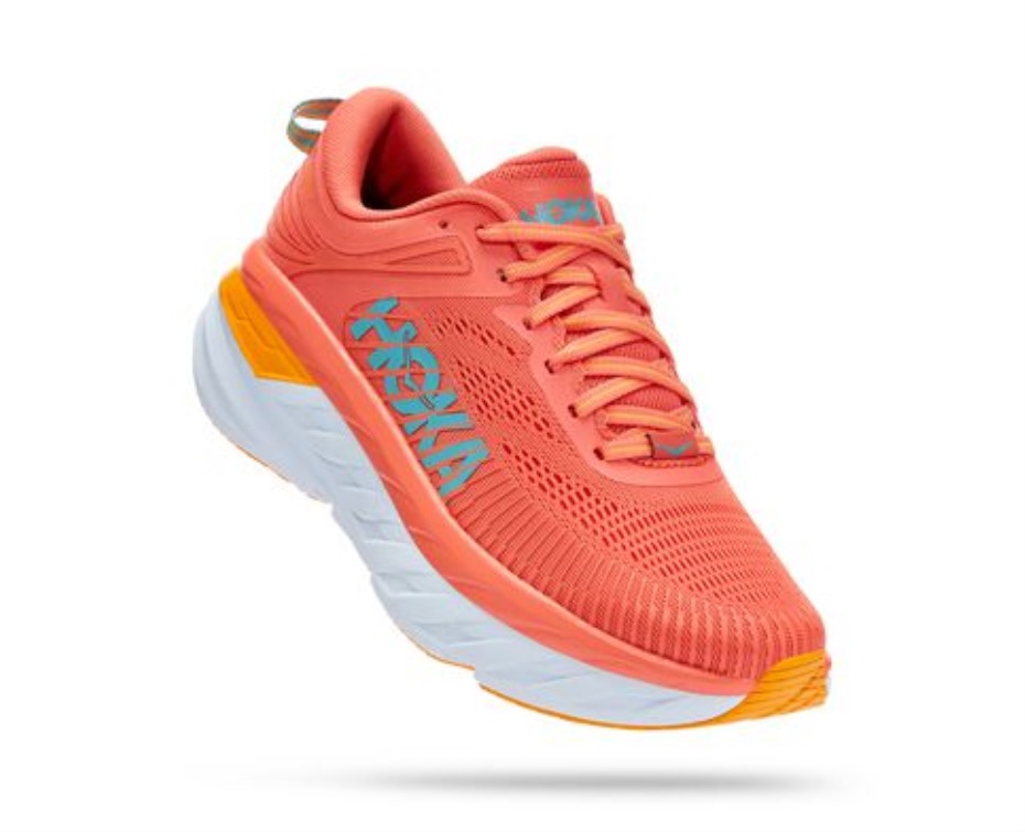 Hoka Bondi 7 Kamélia Tengerparti árnyalat