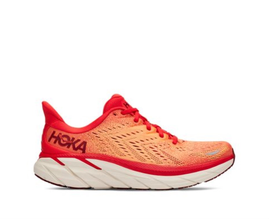 Hoka Clifton 8 Fiesta Lángoló Narancs