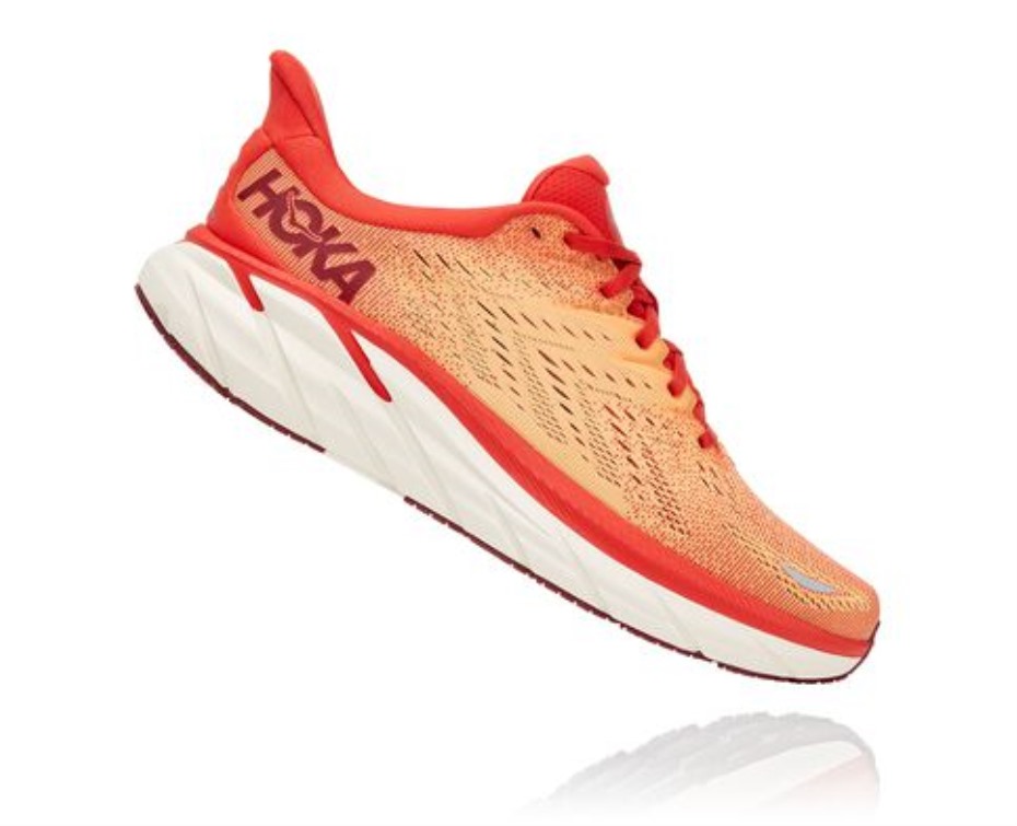 Hoka Clifton 8 Fiesta Lángoló Narancs