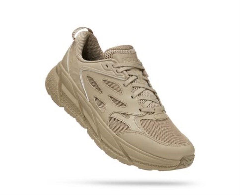 Hoka Clifton L Oxford Tan Dune