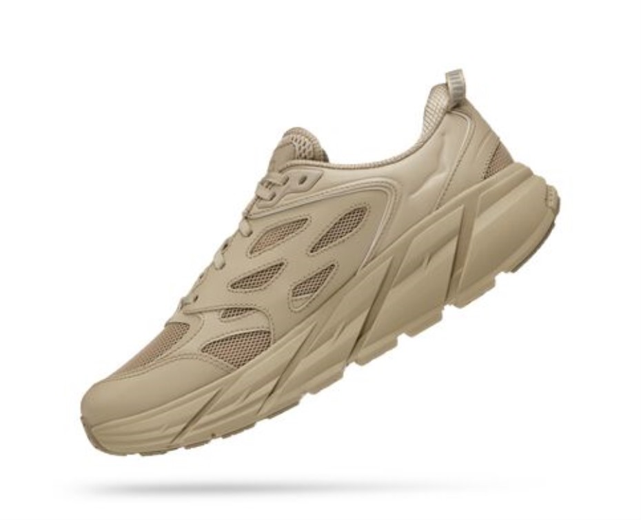 Hoka Clifton L Oxford Tan Dune