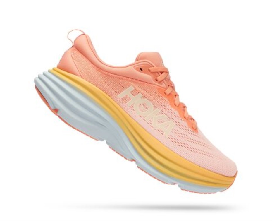 Bondi 8 Hoka Shell Korall Barack Parfé