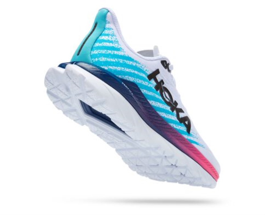 Hoka Mach 5 Fehér Búvárkék