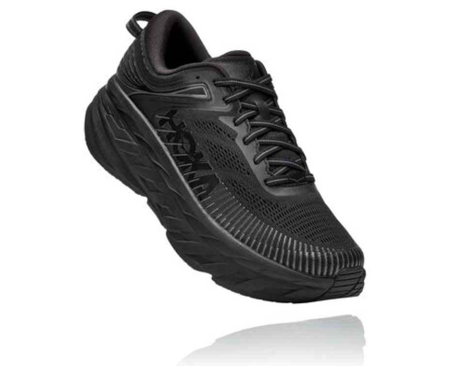 Bondi 7 Hoka Fekete