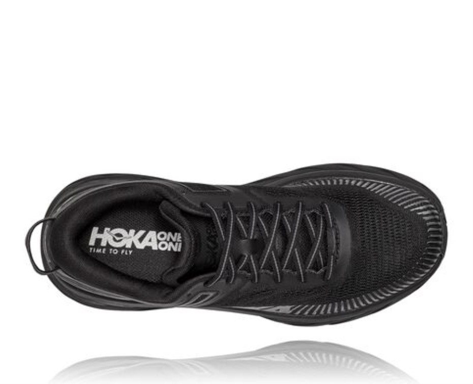 Bondi 7 Hoka Fekete