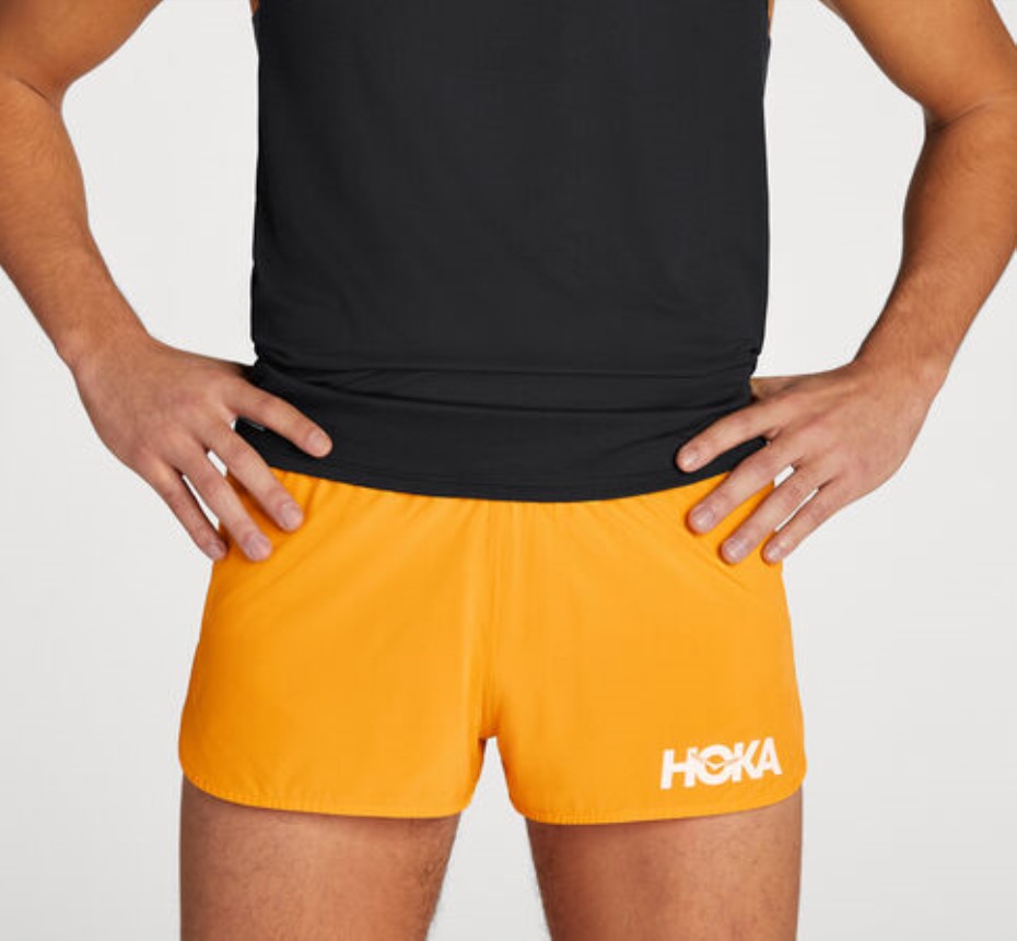 Teljesítmény Szőtt 2'' Rövid Hoka Sugárzó Sárga