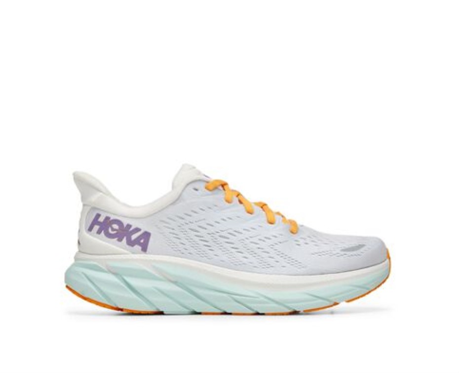 Clifton 8 Hoka Blanc De Blanc Fehér