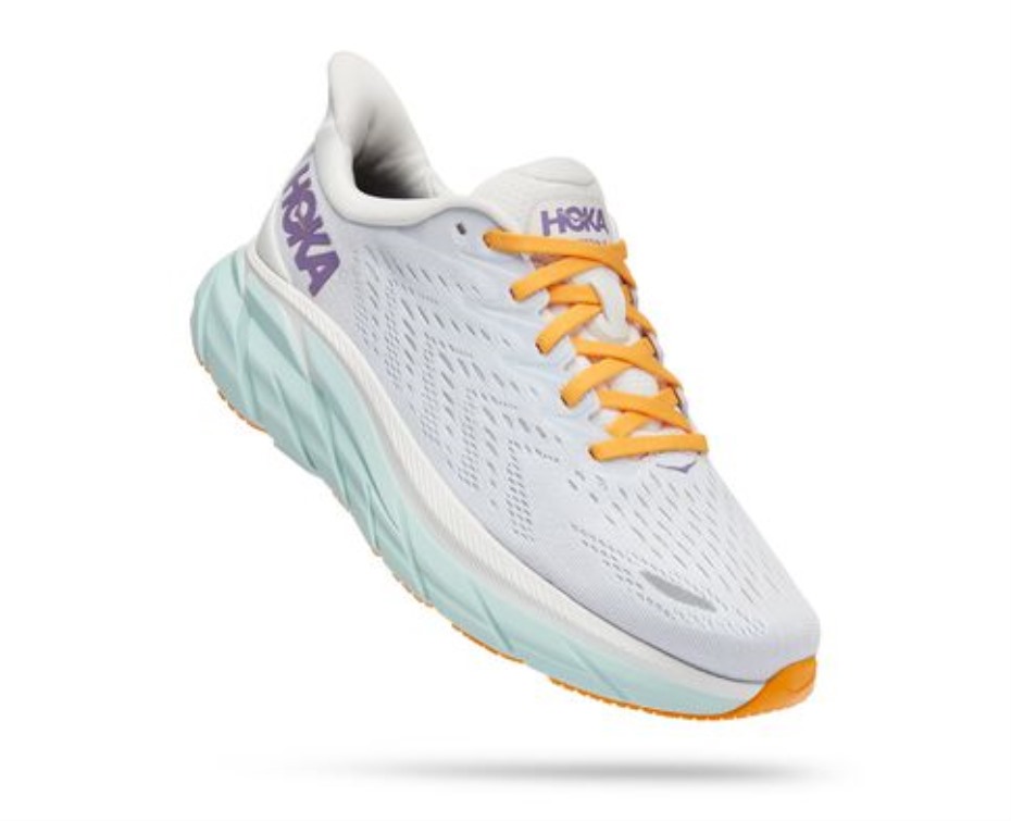Clifton 8 Hoka Blanc De Blanc Fehér