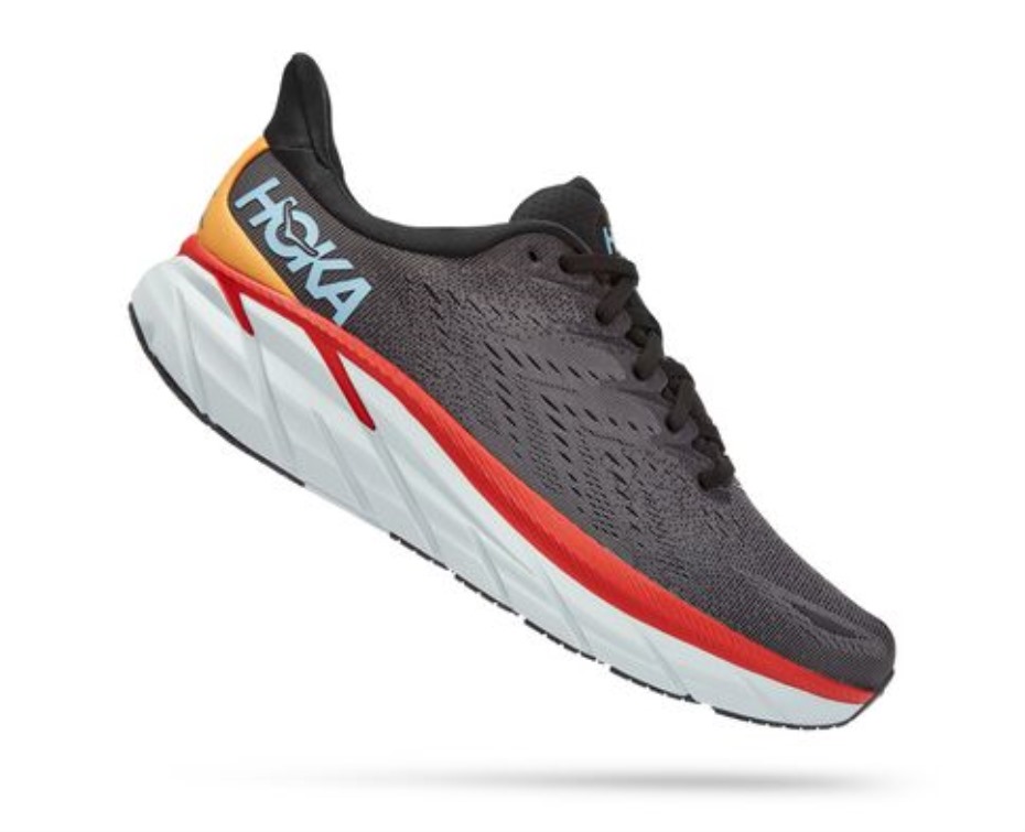 Hoka Clifton 8 Antracit Kastélykő