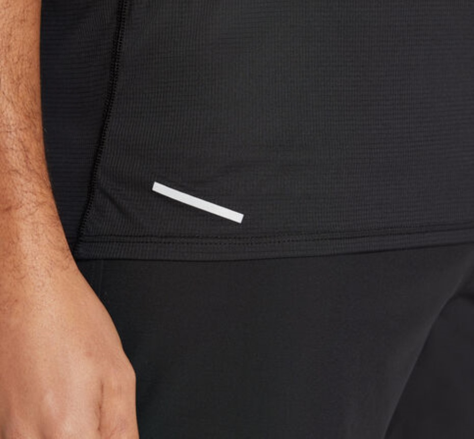 Hoka Glide Rövid Ujjú Fekete Fehér Ironman Piros