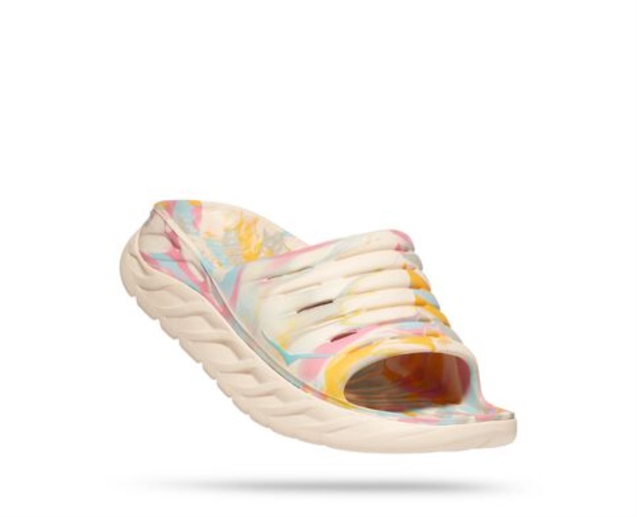 Hoka Hoka X Szabad Emberek Mozgás Ora Slide Luna Márványozott
