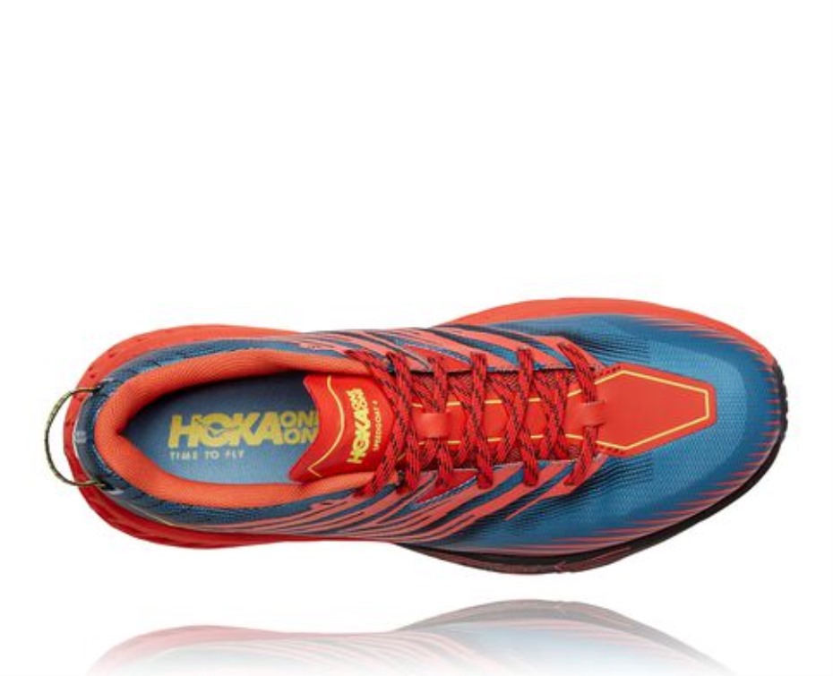 Hoka Speedgoat 4 Fiesta Provincial Blue