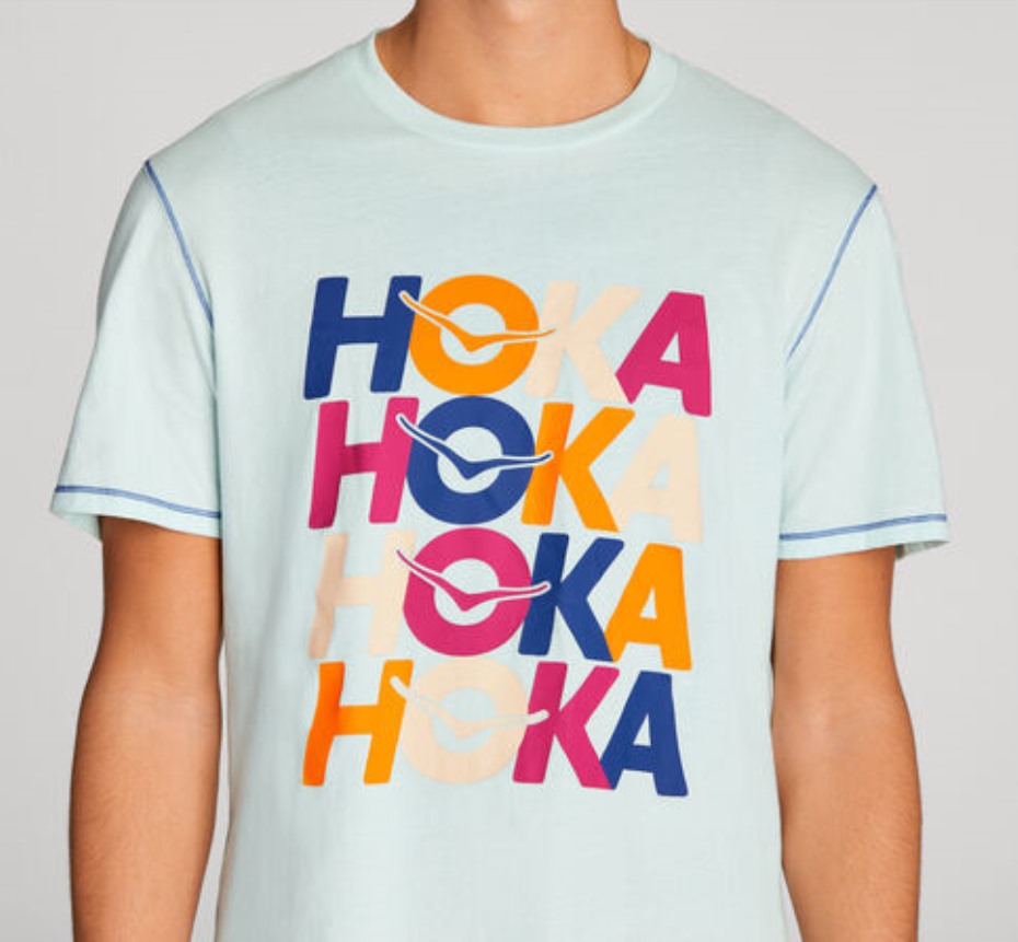 Hoka Egész Napos Póló Kék üveg Kékítés