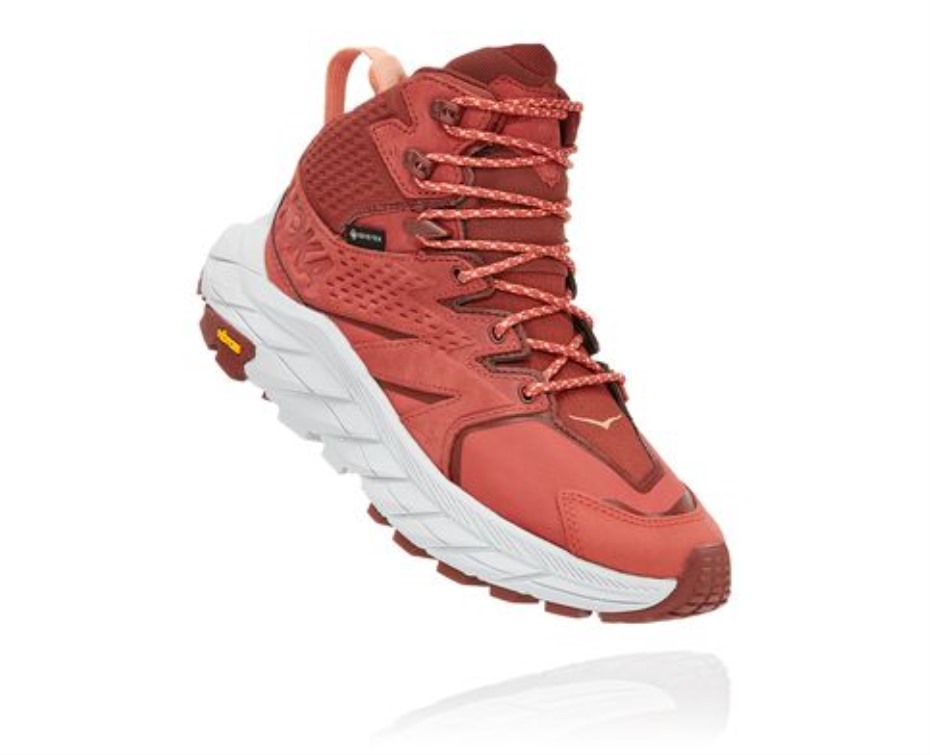 Hoka Anacapa Mid Gtx Csípős Szósz Cseresznye Mahagóni
