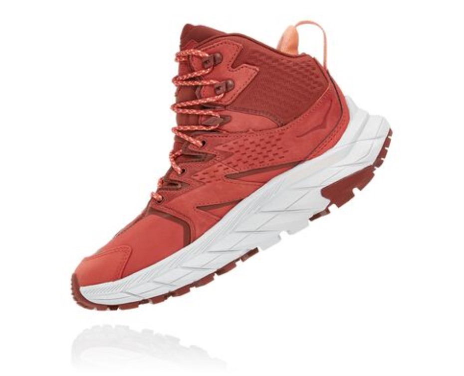 Hoka Anacapa Mid Gtx Csípős Szósz Cseresznye Mahagóni