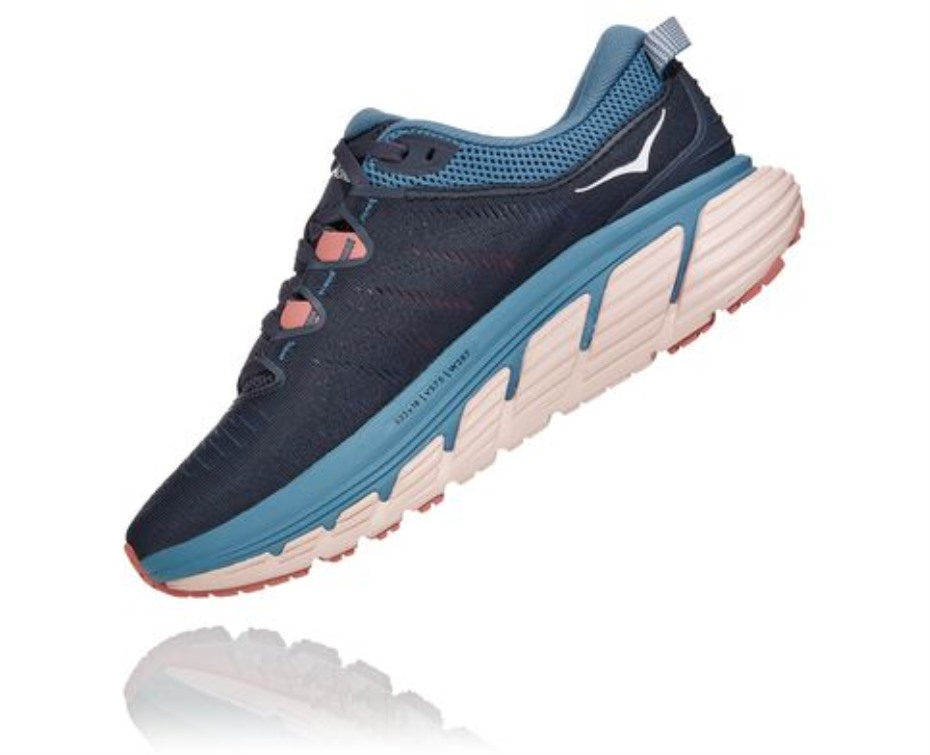 Hoka Gaviota 3 Ombre Kék Rozetta