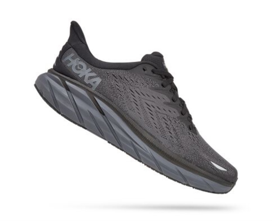 Clifton 8 Hoka Fekete