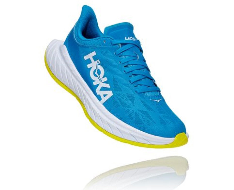 Hoka Carbon X 2 Díva Kék Citrus