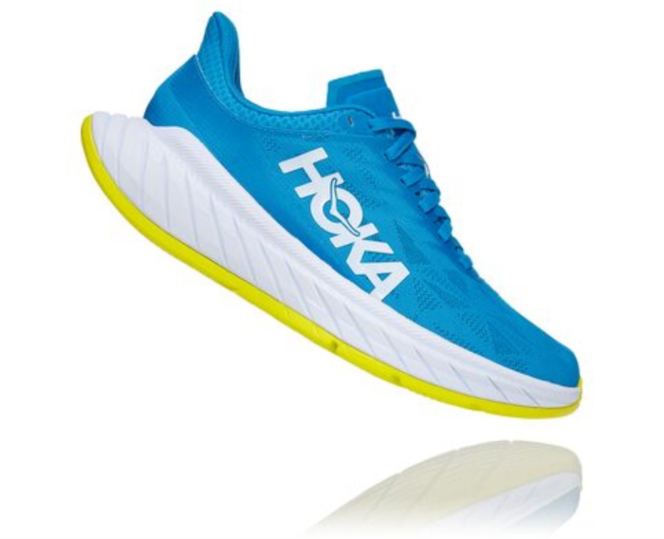 Hoka Carbon X 2 Díva Kék Citrus