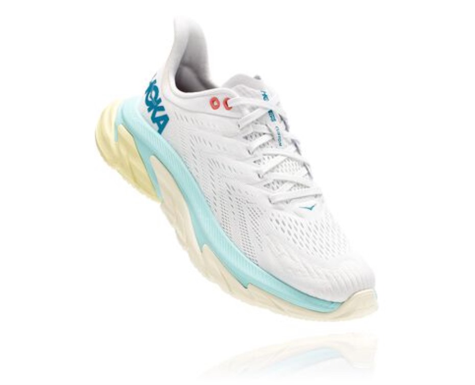 Hoka Clifton Edge Blanc De Blanc Kék árnyalat