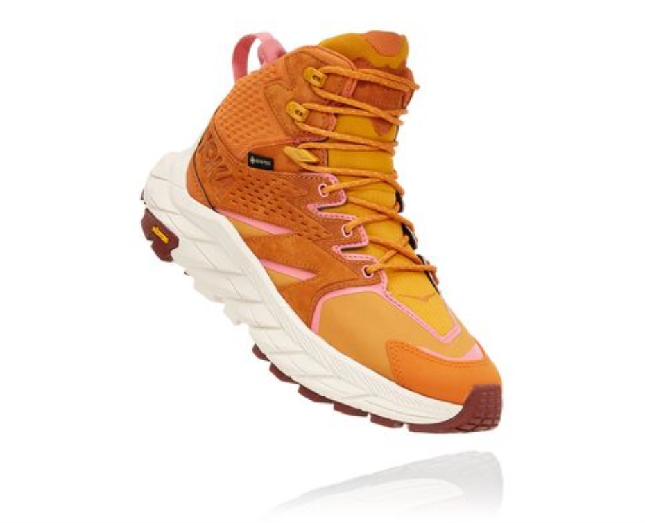 Anacapa Mid Gtx Hoka Sivatagi Nap Aranysárga