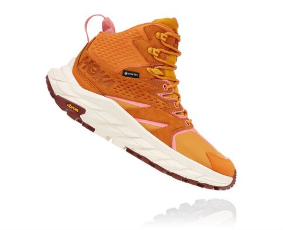 Anacapa Mid Gtx Hoka Sivatagi Nap Aranysárga